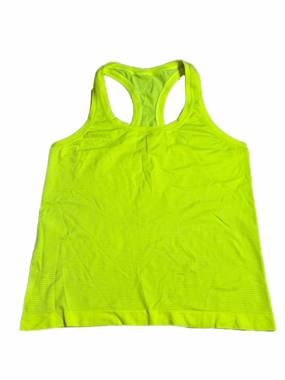 Lululemon Swiftly Tech Racerback Tank Top 2.0 *Race Length (Highlight Yellow) 6